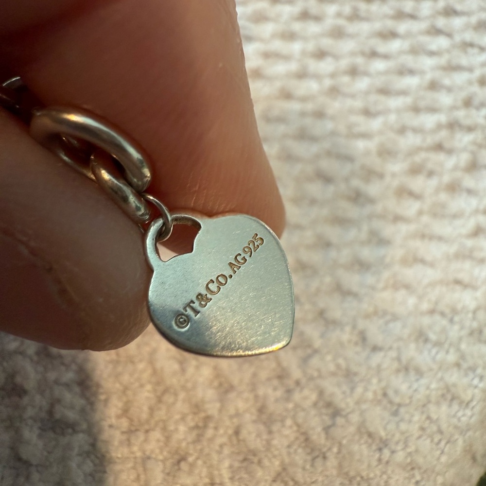 Tiffany & Co. Silver Multi Heart Bracelet